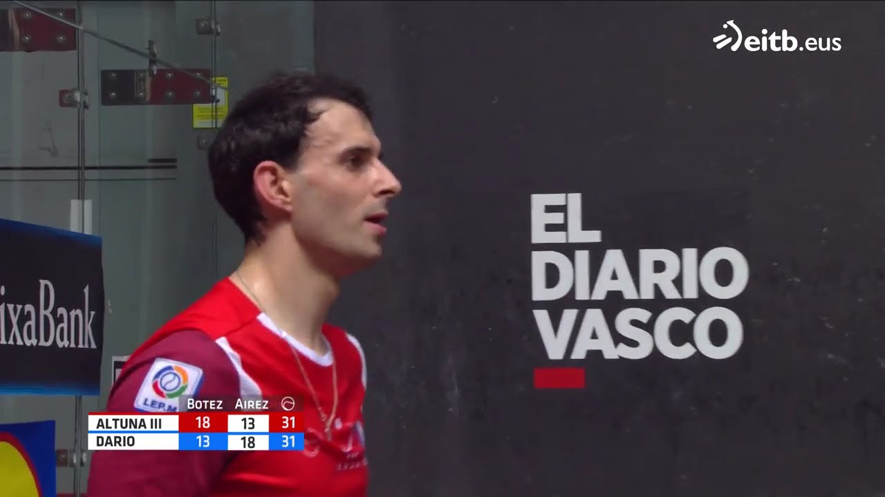 ¡PALIZA APLASTANTE! (Altuna III vs Darío Liga de Cuartos Manomanista 2025)