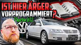 Die VERKANNTE Oberklasse von Volkswagen!  VW Phaeton W12  FEHLERSUCHE im Elektrik Dschungel!