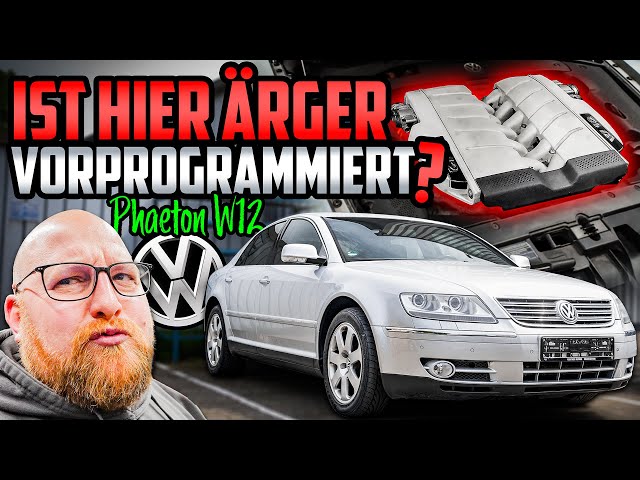 Die VERKANNTE Oberklasse von Volkswagen! - VW Phaeton W12 - FEHLERSUCHE im Elektrik Dschungel! class=