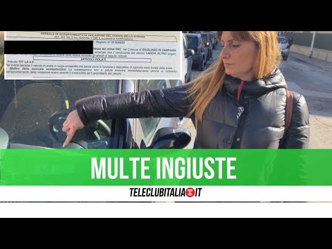 Giugliano, disabile multata negli stalli blu: la denuncia della signora Angela