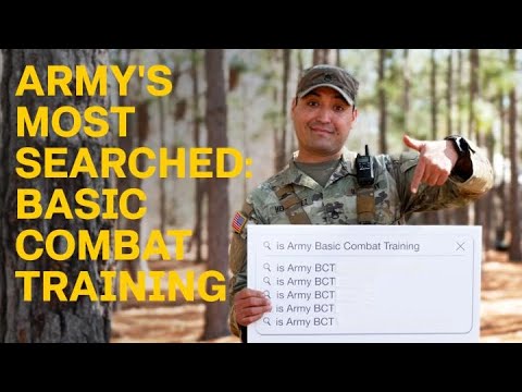 What’s Most Searched About Army Basic Combat Training | GOARMY - YouTube