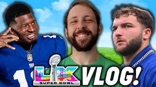 I Went to My First Super Bowl Media Week! Feat. Jameis Winston and Cam Skattebo