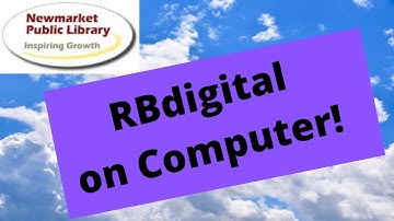 How to Use RBdigital on Your Computer