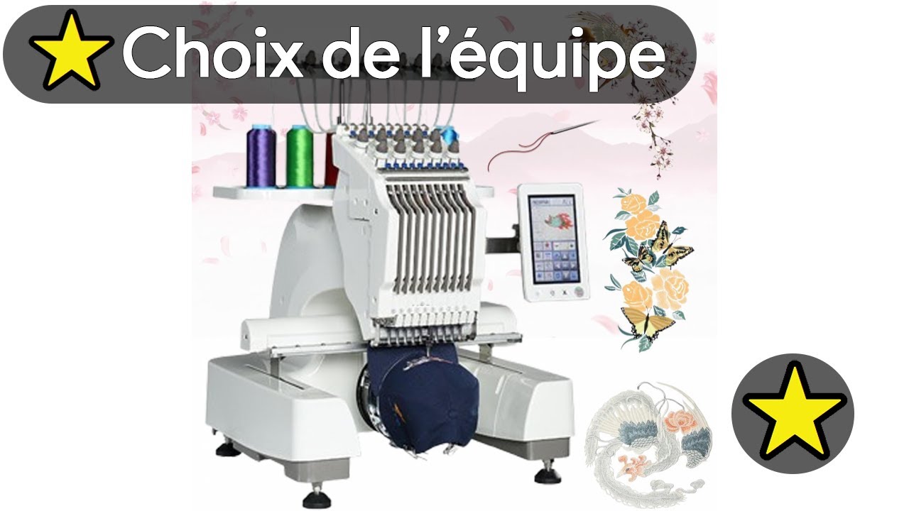 🏆 TOP 3 MEILLEUR MACHINE A BRODER MULTI AIGUILLE 2025