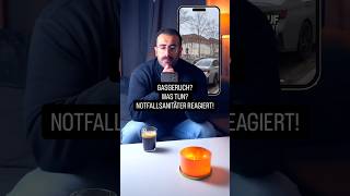 WAS TUN BEI GASGERUCH?🔥| NOTFALLSANITÄTER REAGIERT #112 #einsatz #feuerwehr #rettungsdienst #notsan