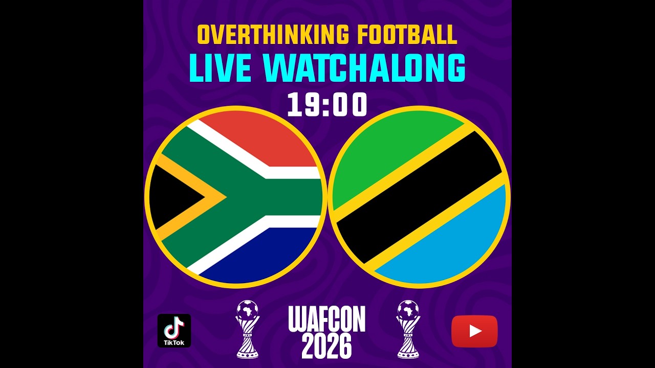 27 JULY 2026 - VERT - SOUTH AFRICA vs TANZANIA #totalenergieswafcon2026 #football