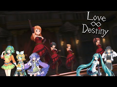 SynthV VOCALOIDカバー Love Destiny M STER VERSION Gumi Moca Miku Rin Una VSQx