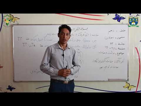 بیولوژی صنف دهم درس 24 وراثت و صفات