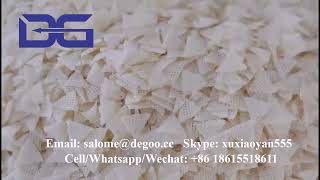 Triangle Shape 3d cereal bingo papad pellets fryums extruder machine Corn potato starch papad maker