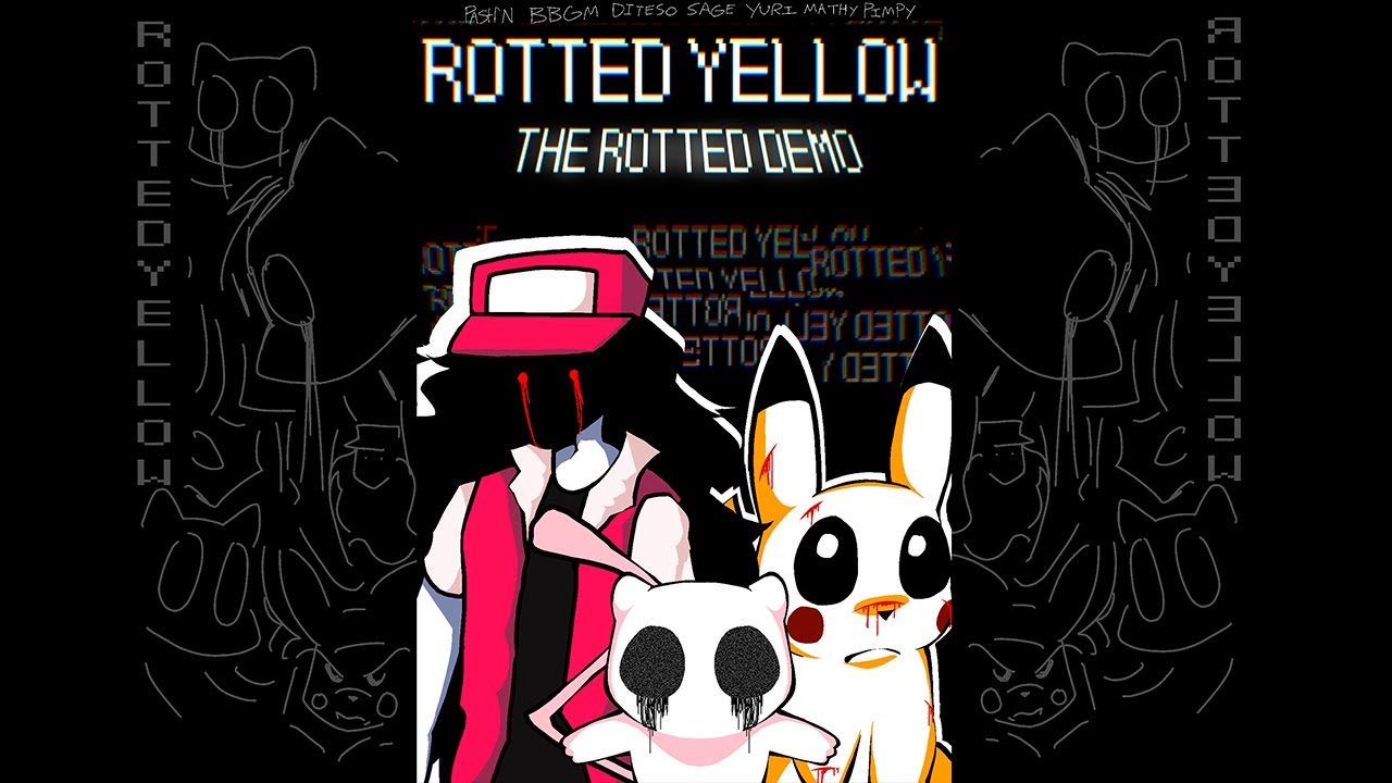 Pokemon Rotted Yellow Friday Night Funkin' | Rotted Yellow Demo - YouTube