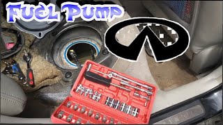 infiniti car cranks no start fix g35 g37 (fuel pump replacement)