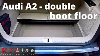 Audi A2, My2000 - Boot With False Floor - Prtljažnik Z Dvojnim Dnom