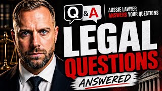 Aussie Lawyer Answers YOUR Police Questions | What You Don't Have to Do