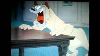 Spike Dog Slack Jaw Through Table Wild Take Cartoon With Sound