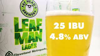 Leaf Man Lager | Fat Head's Brewery