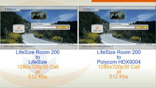 Lifesize Polycom 512 Bandwidth Call