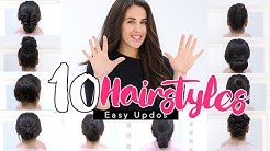 10 EASY HAIRSTYLES FOR A SPECIAL OCCASION - Durasi: 7.00. 