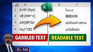 Fix Non-English Text in Excel - Fix Unreadable Multilingual Text in Excel