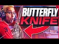 THE BUTTERFLY KNIFE IS DANGEROUSLY DISTRACTING... BUT IT'S KINDA OP | SEN ShahZaM