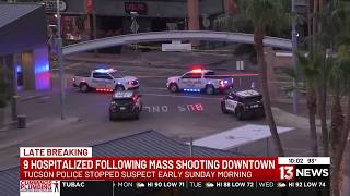Mass shooting in Tucson leaves 9 injured
