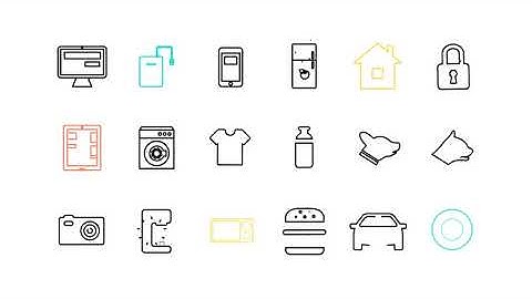 Videohive Internet Of Things and Smart Home Icons » free after effects templates   after effects int
