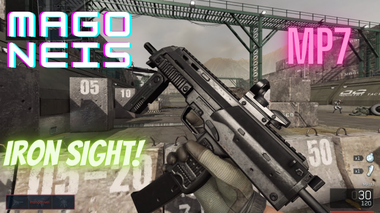 ironSight MP7 com magoneis