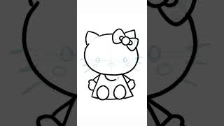 Como Desenhar a HELLO KITTY (FÁCIL)