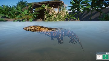 Planet Zoo Nile monitor