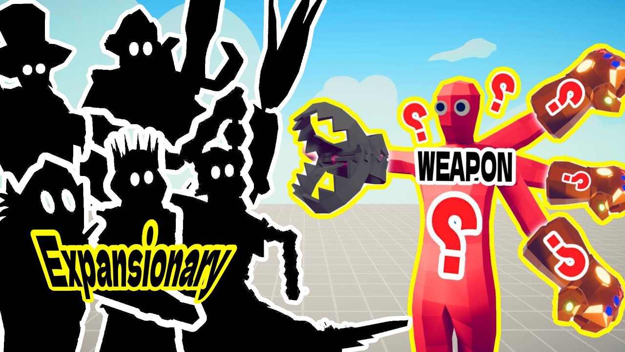 RANDOM WEAPON VS EXPANSIONARY UNITS | TABS - Totally Accurate Battle Simulator