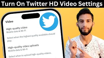 Twitter video quality settings | How to upload high quality video on twitter