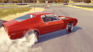 Car Mechanic Sim 2018 - Drift Missile Mustang Build - FIRST DRIVE!! | SLAPTrain screenshot 2