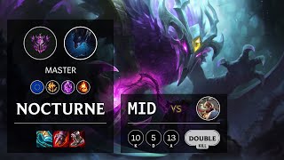 Nocturne Mid vs Corki - EUW Master Patch 11.17