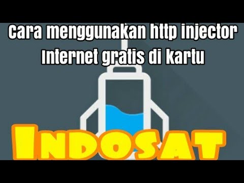 Cara menggunakan http injector internet gratis indosat - YouTube