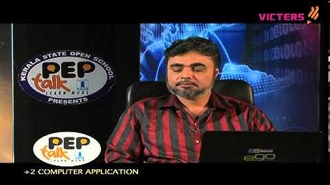 PEP TALK-Plus two-Computer Application,Part-II