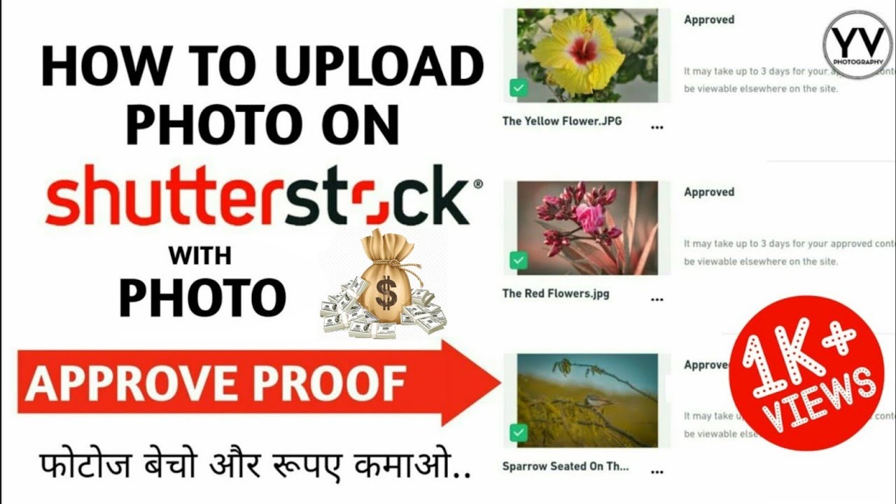How To Upload Photo On Shutterstock With Photo Approve Proof Sell