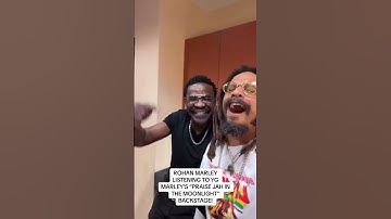 Thumbnail of Rohan Marley backstage singing Yg Marley's song #bobmarley #ygmarley #marley #rohanmarley