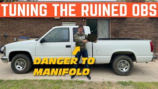 I TUNED The RUINED OBS Chevy Silverado... It RIPS by WatchJRGo 37,296 views 13 days ago 14 minutes, 12 seconds