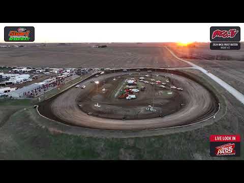 imca.tv | LIVE LOOK-IN | Stuart International Speedway | Stuart, IA | April 4th 2024