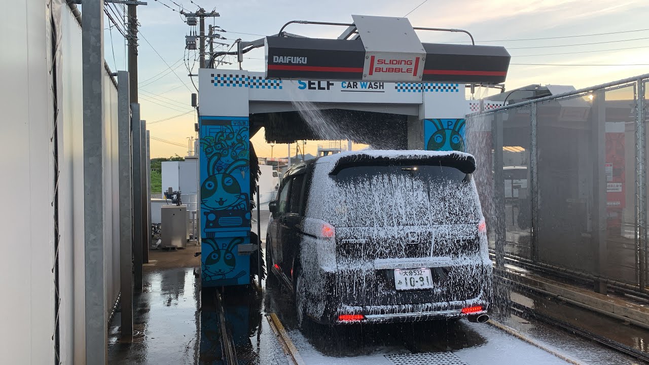 ダイフク洗車機-ファブリカ×スライディングバブル