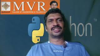 CSE 21 PYTHON CLASS 5 | Simple Python Programs | srinivas | mvr