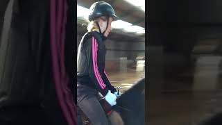 Mijn eerste video! Dit is op manege tjoonk! #Laufamily
