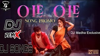 Ole Ole Gunta Masta Beat DJ REMIX DJ Madha exclusive  DJ Songs Ravi Teja DJ songs DJ Madha Remix