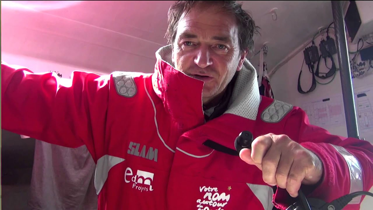 Cap sur les Quarantièmes Rugissants pour Bertrand De Broc - Vendée Globe 2012 2013