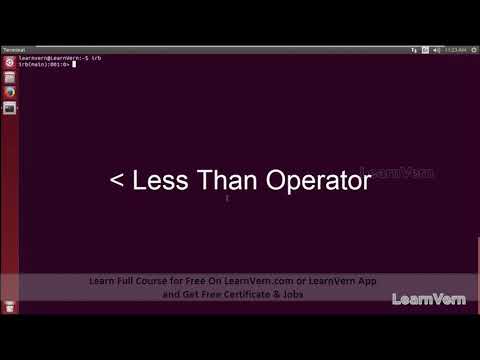 Ruby Comperison Oparator Example 1