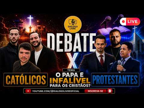 🔥 DEBATE CATÓLICOS X PROTESTANTES - Israel Jr, Gêmeos Klautau, Daniel Godoy, Tiago Lopes, Ageu Alves