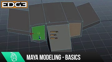 Maya Modeling Tutorial - Modeling Basics for Beginners