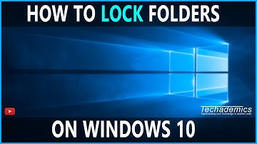 How To: Lock A Folder In Computer | How To: Create Password For Folder