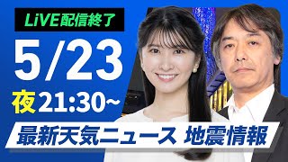 ウェザーニュースの配信のサムネイル画像