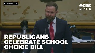 Texas House gives final approval to school vouchers, as Republicans rejoice