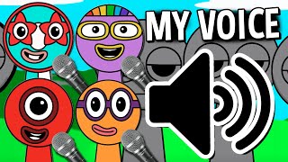 SPRUNKI ALL EMOJIS BUT WITH MY VOICE 😂